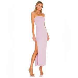 small NBD Dream Gown in lilac from Revolve
